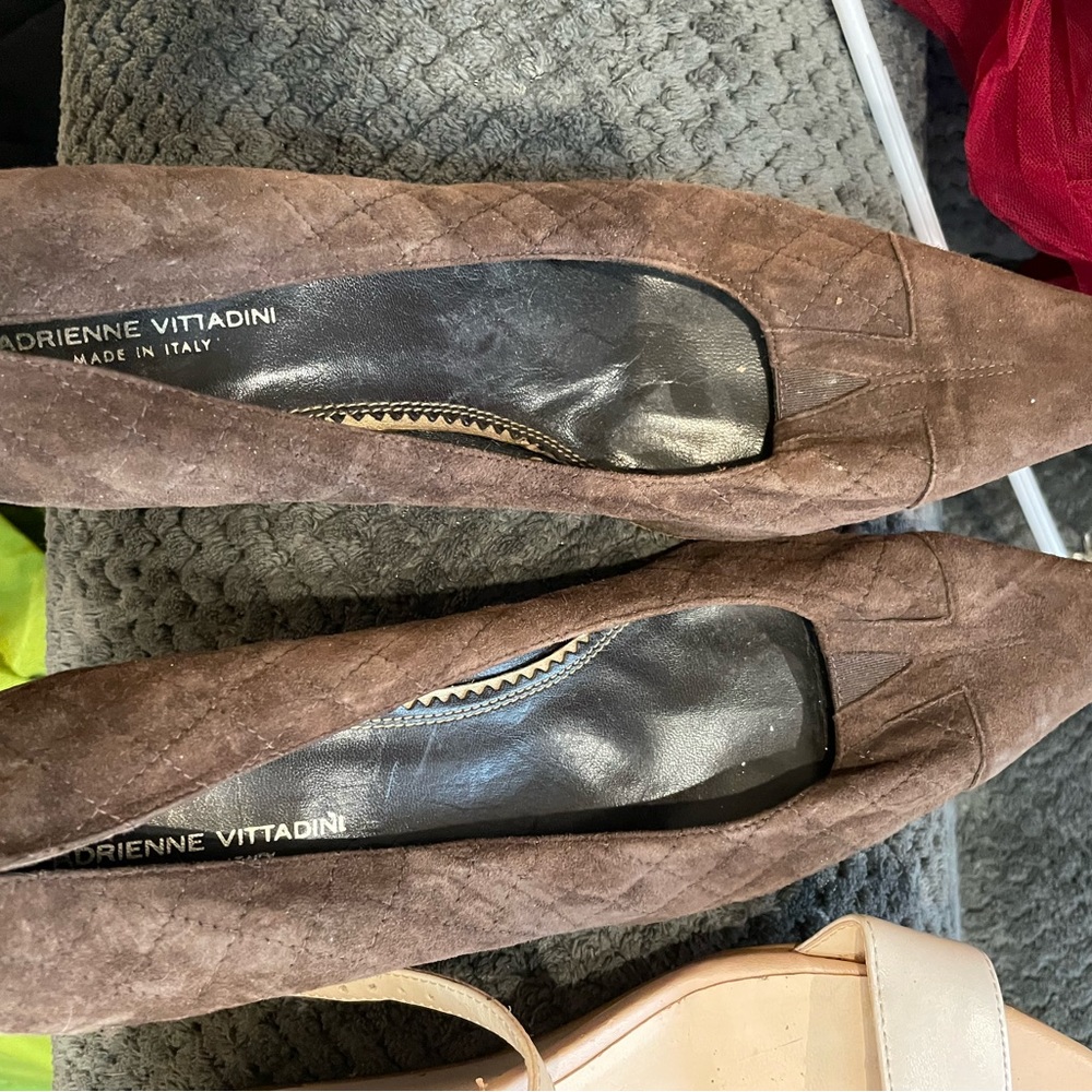 Brown heels vintage